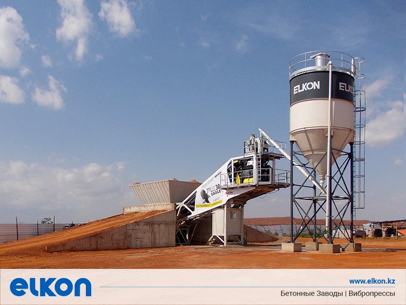 Мобильные бетонные заводы