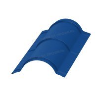 Планка конька круглого R110х2000 (ПЭ-01-5005-0.5)