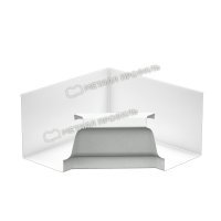 Угол желоба внутренний 120х86 (ПЭ-01-9003-0.5)