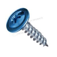 Саморез 4,2х16 RAL 5015 (синее небо) острый с
прессшайбой