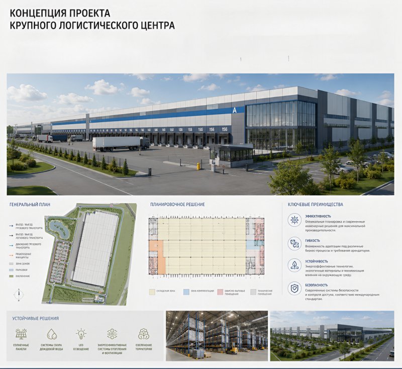 Проектирование крупных объектов капитального строительства