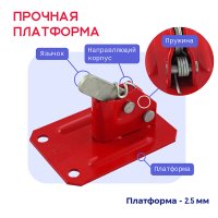 Пружинный зажим для опалубки
