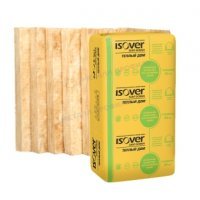 Теплоизоляционные плиты ISOVER Теплый Дом плита 1170х610х100
мм (0,5 куб.м)