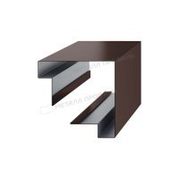Планка угла наружного сборная верхняя 3D Woodstock
83х30х3000 (ПЭ-01-8017-0.45)