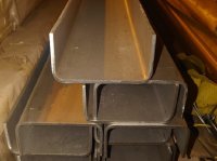 Швеллер нержавеющий гнутый  AISI 304  40х80х40х4 50х100х50х5 60х140х60х5  60х160х60х5