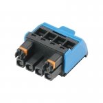 Гнездовой разъем Weidmuller BHZ 5.00/04/90LH BK/BL
1069380000