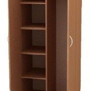 Шкаф для одежды из ДСП комбинированный 755*376*2000 'ШК-2'