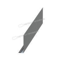 Планка карнизного свеса 250х50х3000 NormanMP
(ПЭ-01-9006-0.5)