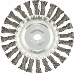 Щетка для УШМ 125 мм, М14, плоская, крученая проволока 0,8 мм
MTX 74644