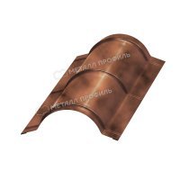 Планка конька круглого R110х2000
(КЛМА-02-Anticato-0.5)