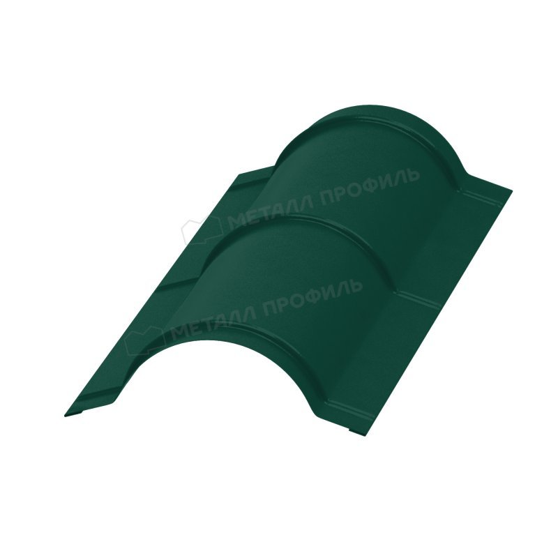 Планка конька круглого R110х2000 (ПЭ-01-6005-0.5)