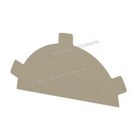 Заглушка конька круглого простая NormanMP
(ПЭ-01-1015-0.5)