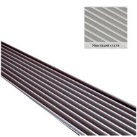 Декоративная решетка Mohlenhoff DL 15.360-16.2750-EO, линейная (сталь)