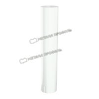 Труба водосточная D150х1000 (ПЭ-01-9003-0.5)