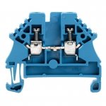 Проходная клемма Weidmuller WDU 2.5N BL 1023780000