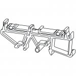 Фиксатор Weidmuller RF 180 OR 1324460000