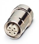 Встраиваемые разъемы - SACC-DSIP-M12FS-5CON-L180-SI - 1528222
Phoenix contact