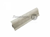 Плинтус пластиковый KЛАССИК 55 Дизайн - 253 Ясень серый (1шт)