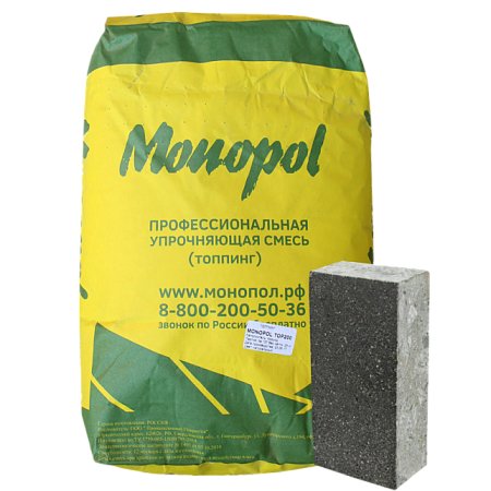 Корундовый топпинг для бетона Monopol TOP 200 (цвет: натуральный; фасовка: 25 кг)