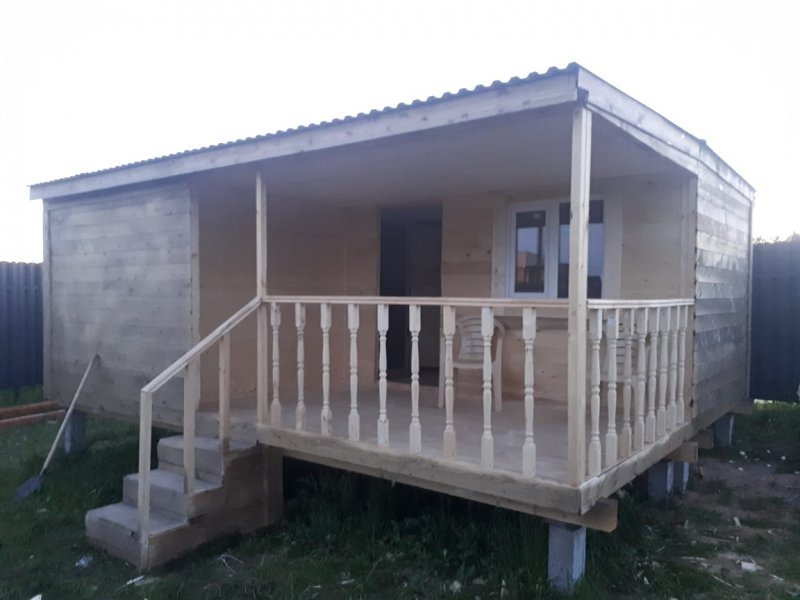 Модульные каркасные садовые домики