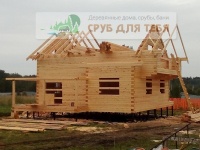 Строительство домов из профилированного бруса в Москве и области.