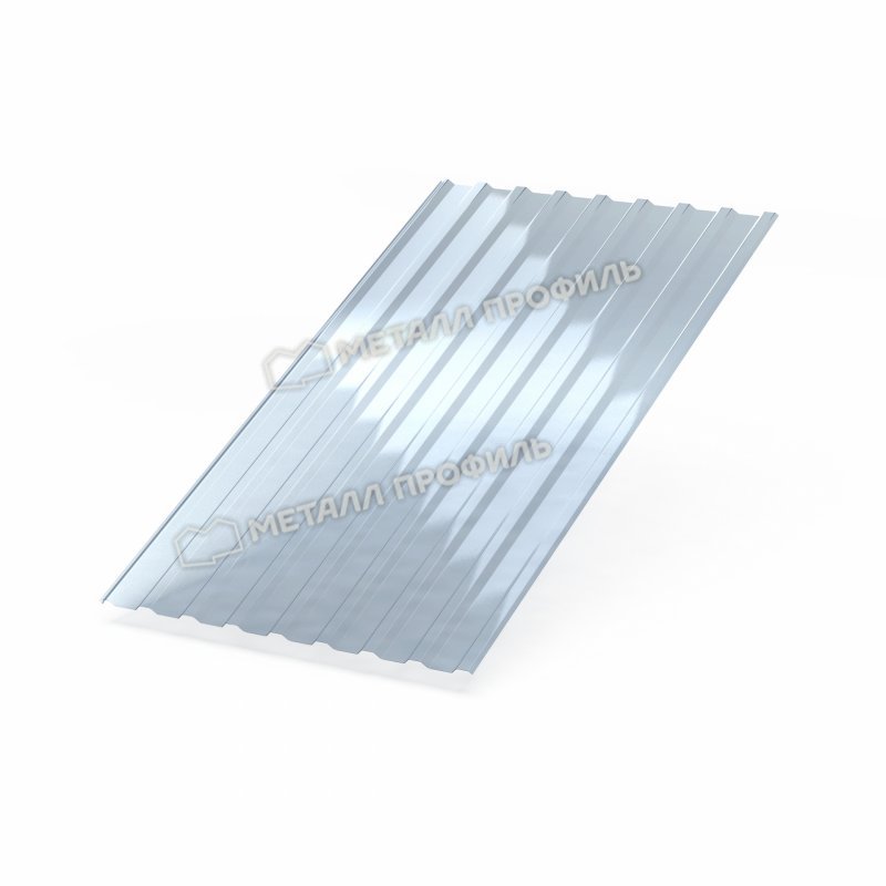 Поликарбонатный профилированный лист МП-20х1100
(ПК-18-GREY-0.9)