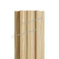 Штакетник металлический МП LАNE-T 16,5х99
(ECOSTEEL_ТД-01-ЗолотойДуб-0.5)