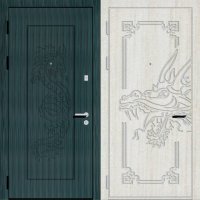Дверь металлическая по индивидуальному дизайну