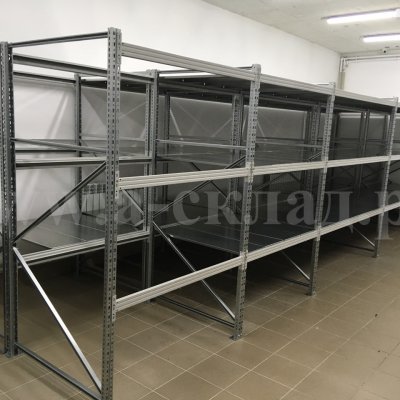 Стеллажи с регулируемой высотой полок