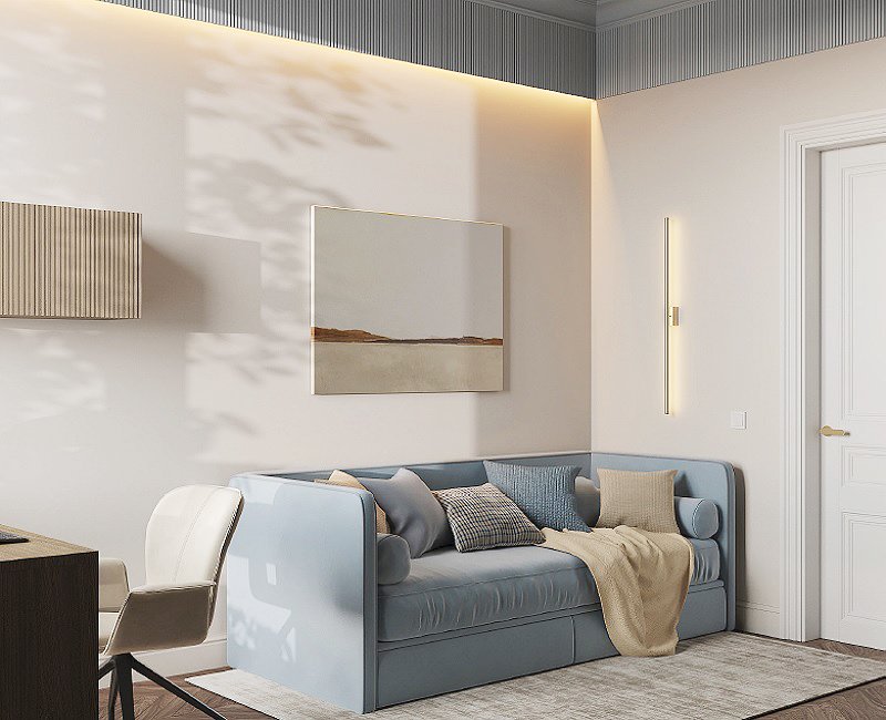 Ремонт двухкомнатной квартиры 44 кв. м. под ключ