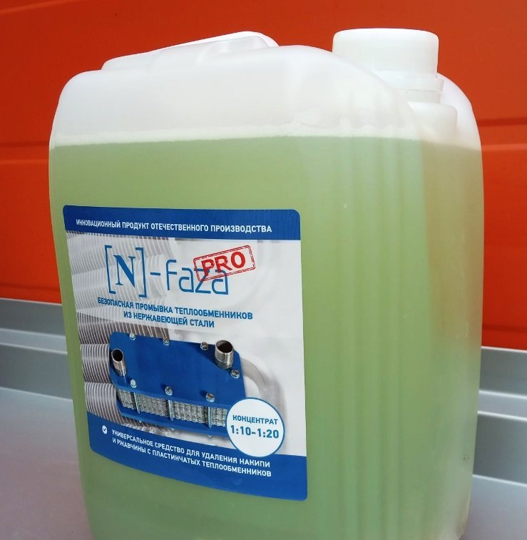Жидкость [N]-Faza 5 л. для очистки теплообменных систем