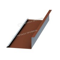 Планка примыкания нижняя 250х122х2000 NormanMP
(ПЭ-01-8004-0.5)
