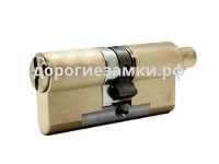 Цилиндр EVVA MCS ключ-вертушка (размер 46x66 мм) - Латунь