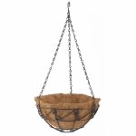Подвесное кашпо с орнаментом, 25 см, с кокосовой корзиной
PALISAD 69003