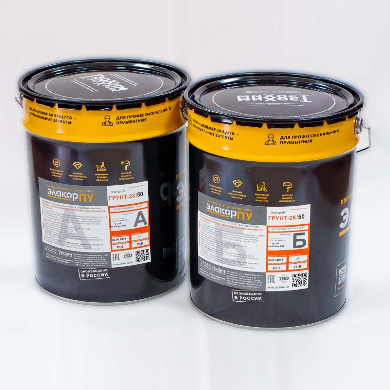 ГГрунтовка глубокого проникновения – Элакор-ПУ Грунт-2К/50 - двухкомпонентная полиуретановая. Специально разработана для эффективной пропитки бетона и других капиллярно-пористых материалов. Отличается крайней текучестью, очень высокой проникающей и вяжущей способностью. Обеспечивает глубокую пропитку и максимальное упрочнение поверхностей. Эффективно проникает в плотные основания и основания с повышенной влажностью. Минимальный объем покупки - 18кг. На материал действует единая прайсовая цена 4 По независящим от производителя причинам цены могут быстро измениться. Уточняйте, пожалуйста, заказ у менеджера. Обращайтесь!