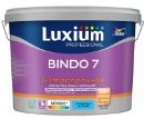 LUXIUM (DULUX) BINDO 7 ЭКСТРАПРОЧНАЯ. КРАСКА Д/СТЕН И ПОТОЛКОВ, МАТОВАЯ. база BW, БЕЛАЯ, 9л.