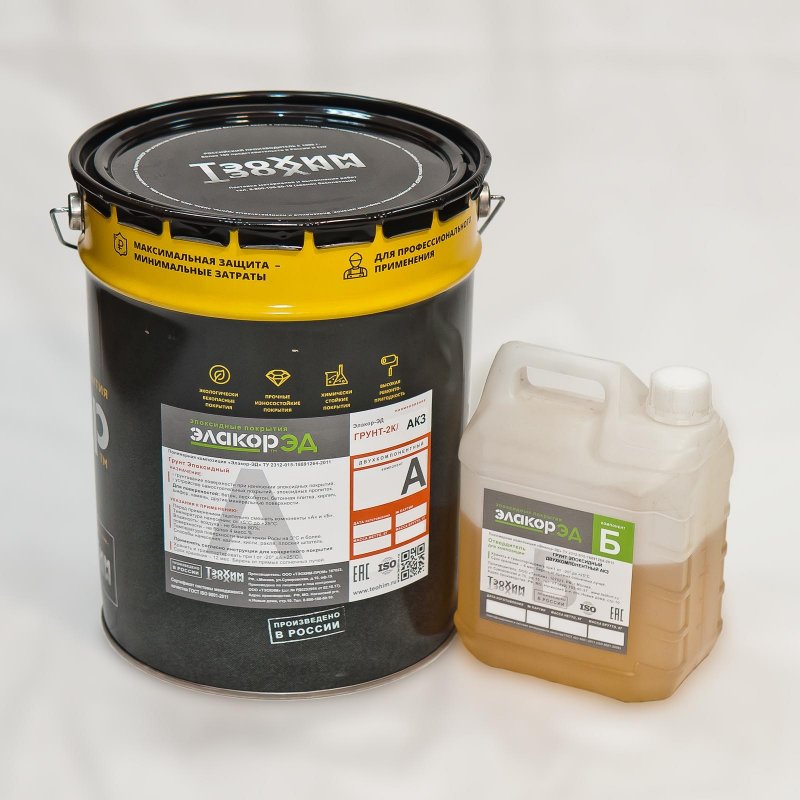 Полиуретан-цементный пол Т2, 4-6мм (самовыравнивание)167р. Антикоррозионная грунт-эмаль Элакор-ЭД Грунт-АКЗ - двухкомпонентная эпоксидная. Высокая атмосферостойкость, антикоррозионная и химическая стойкость. Прошел испытания в независимой (аккредитованной) лаборатории: Прогнозируемый срок службы в условиях эксплуатации УХЛ-1 (ГОСТ 9.401-2018) – 25 лет Прогнозируемый срок службы для категорий атмосферной коррозии: С4, С5-1, С5-М – 25 лет Назначение. - Грунтование при устройстве антикоррозионных и огнезащитных покрытий. - Самостоятельное антикоррозионное покрытие. Для нанесения на поверхности: стали углеродистые и низколегированные. Для эксплуатации: на открытом воздухе и в помещениях. Минимальный объем покупки - 27 кг. В зависимости от объема покупки, цена за 1 кг материала определяется по следующей шкале: 1-200кг по 167 руб. 201-500кг по 162 руб. 501-1000кг по 158 руб. от 1001кг по 154 руб. По независящим от производителя причинам цены могут быстро измениться. Уточняйте, пожалуйста, заказ у менеджера. Обращайтесь!