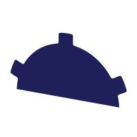 Заглушка конька круглого простая NormanMP
(ПЭ-01-5002-0.5)