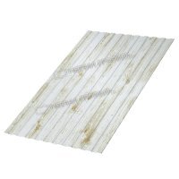 Профилированный лист С-8x1150-A (ECOSTEEL_MA-01-Беленый
Дуб-0,5)