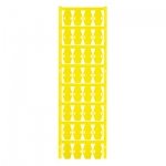 1727740004 WEIDMULLER Маркировка VT SFX 9/24 NEUTRAL GE V0 24
x 15 mm желтая, для кабеля и провода от 16 кв.мм.