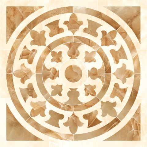 Розетон Ceracasa Damore Roseton Beige Pulido 116,8x116,8