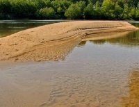 Речной песок Мкр. 1,6-1,9 мм., коэфф. фильтрации 5,4-5,5 м/сут
