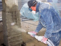 Базальтовая сетка ROCKMESH 50*50 мм для торкрет бетона