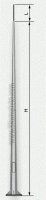 ZANDZ ZZ-201-026-В7-Сн5-С6 Молниеприёмник вертикальный 26 м (оцинк. сталь;с закладными; 7й ветр.; 5й снег)
