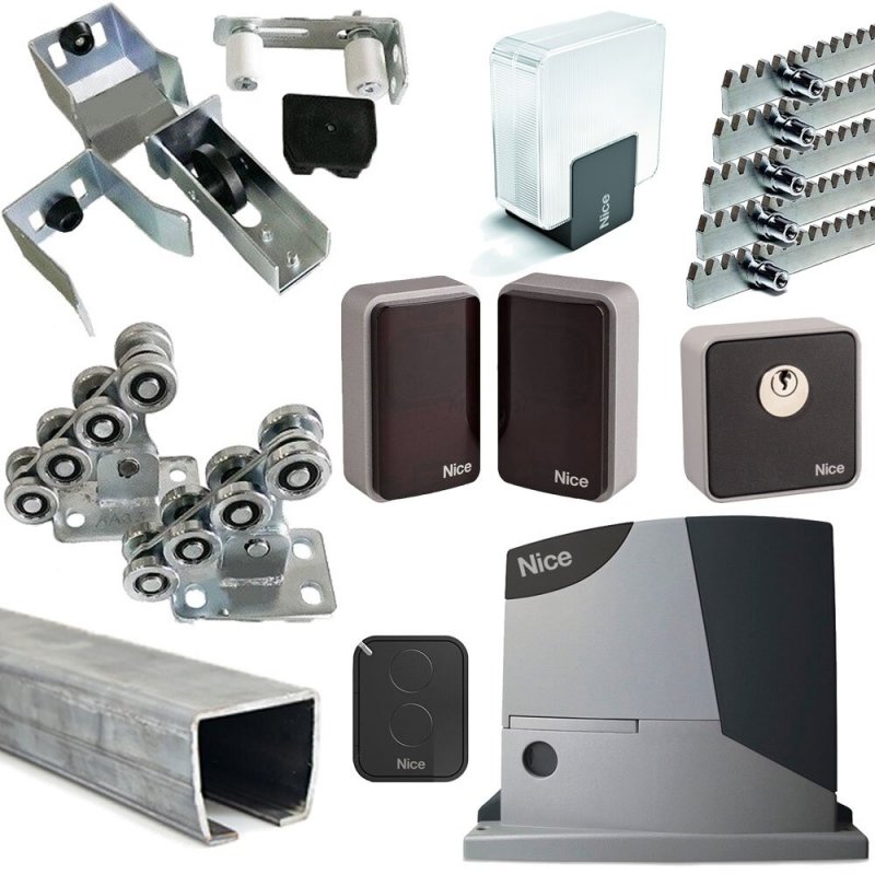 Комплектующие КАВ3 до 400 кг 6м + Nice RD400KIT3