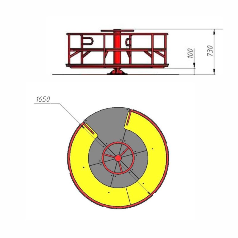 Карусель "Колесо"