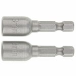 Биты с торцевыми головками 8mm- 45mm,2шт MATRIX 11569