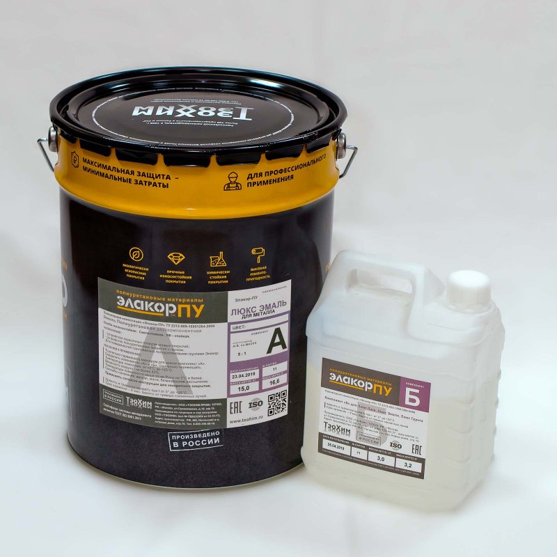 Полиуретан-цементный грунт "Элакор-ПУ Люкс Эмаль-Т - тиксотропная полиакрилат-уретановая двухкомпонентная эмаль. Образует высокопрочное износостойкое покрытие с высокой атмосферостойкостью и химстойкостью, светостойкостью, УФ-стойкостью. Для устройства защитных слоёв покрытий, для нанесения по любым строительным материалам (металл, бетон, дерево, пластик, композит и т. д.), предварительно обработанным: - Поверхности, грунтованные полиуретановыми или эпоксидными грунтами Элакор. - Поверхности с полиуретановыми или эпоксидными покрытиями Элакор. - Огнезащитные покрытия. Минимальный объем покупки - 9 кг. В зависимости от объема покупки, цена за 1 кг материала определяется по следующей шкале: 10-39кг по 415 руб. 40-199кг по 392 руб. 200-499кг по 380 руб. 500кг-1тн по 370 руб. 1тн-3тн по 362 руб. от 3тн по 355 руб. По независящим от производителя причинам цены могут быстро измениться. Уточняйте, пожалуйста, заказ у менеджера. Обращайтесь!