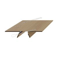 Планка стыковочная сборная нижняя Woodstock 50х33х3000
(ECOSTEEL_MA-01-Сосна-0.5)