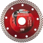 Диск алмазный отрезной сплошной, 125 х 22,2 мм, сухая резка
MATRIX Professional 73124